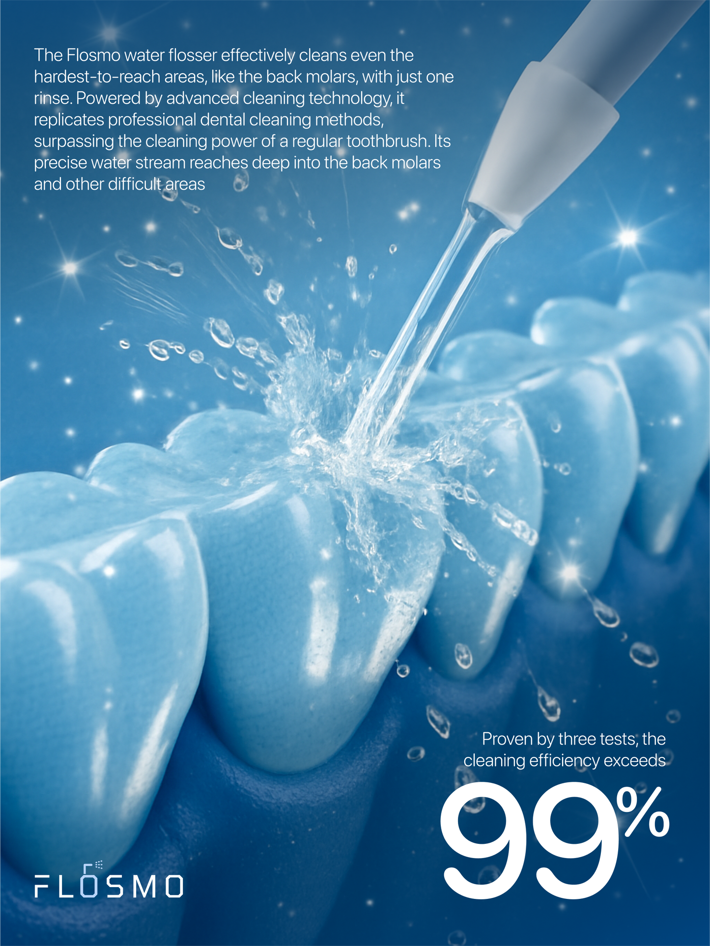 FLOSMO Electric Water Flosser - T01 ProCare