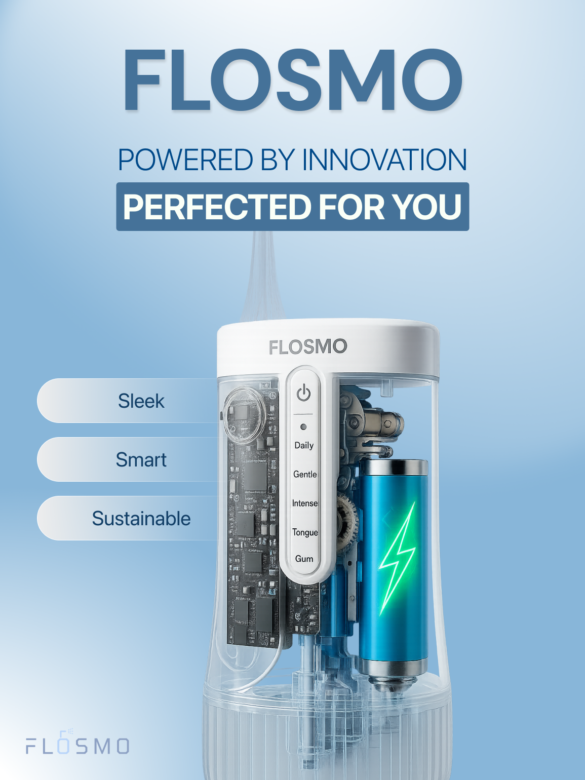 FLOSMO Electric Water Flosser - T01 ProCare