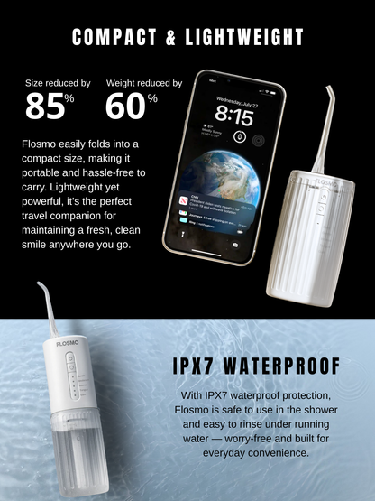 FLOSMO Electric Water Flosser - T01 ProCare